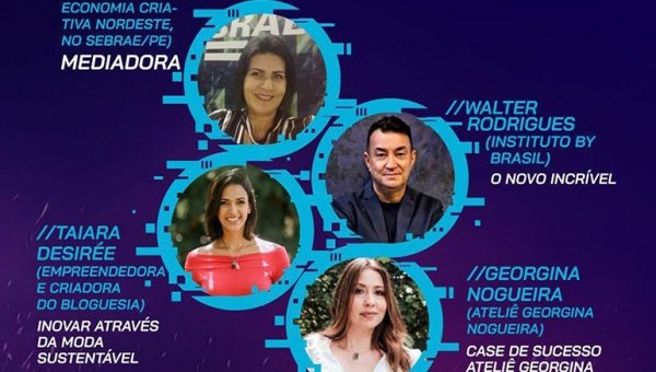 Ateliê Georgina Nogueira participou em 2020 da Feira Internacional de Negócios Criativos e Colaborativos